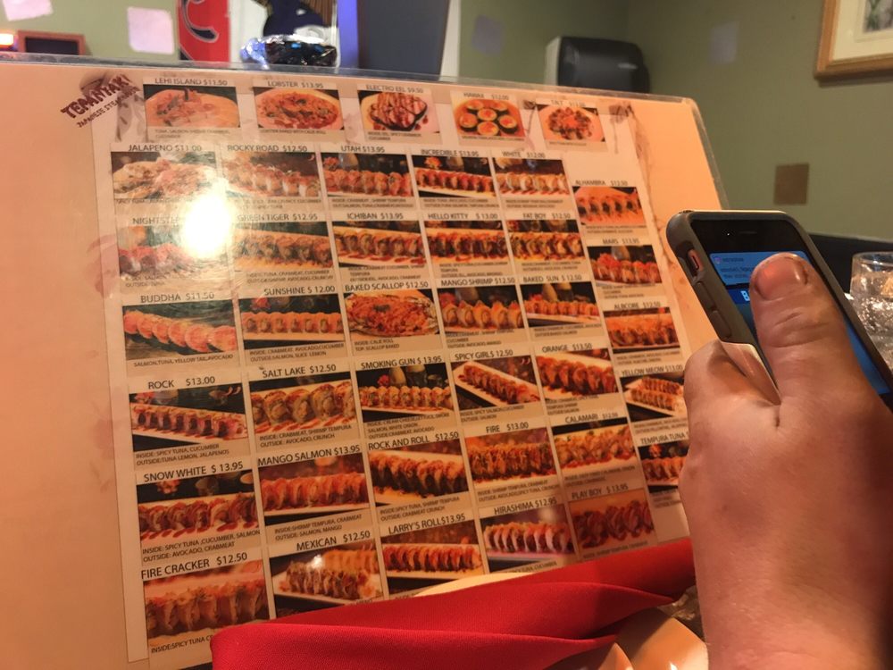 Tepanyaki Japanese Steakhouse Menu - Image 4